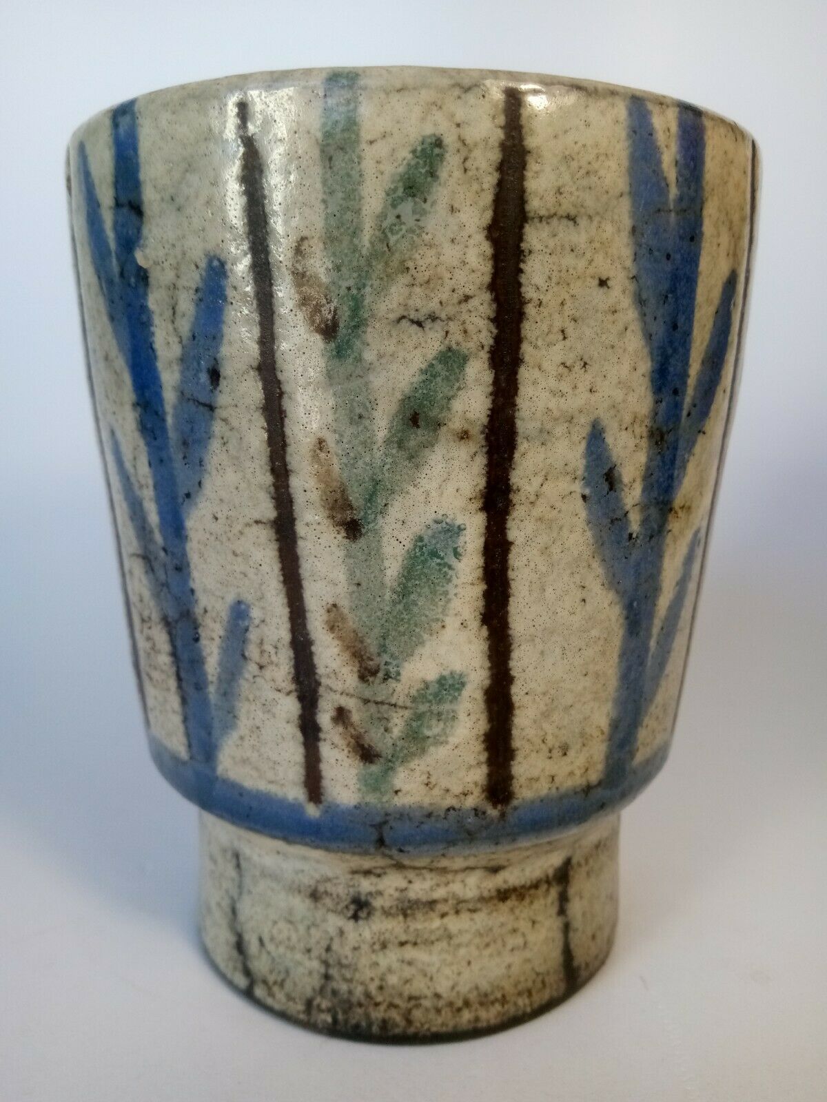 Vase on Talon Vallauris The Wall Gustave Reynaud ceramic