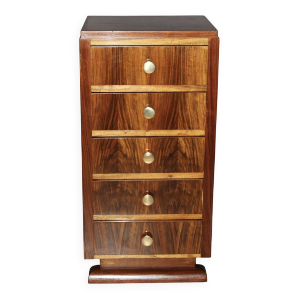 Commode Art Déco en Noyer vers 1940