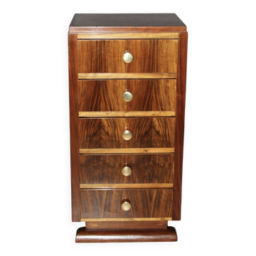 Commode Art Déco en Noyer vers 1940