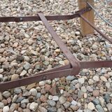 Old wooden stepladder