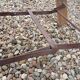 Antique wooden stepladder