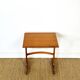 Small Scandinavian teak coffee table 1960
