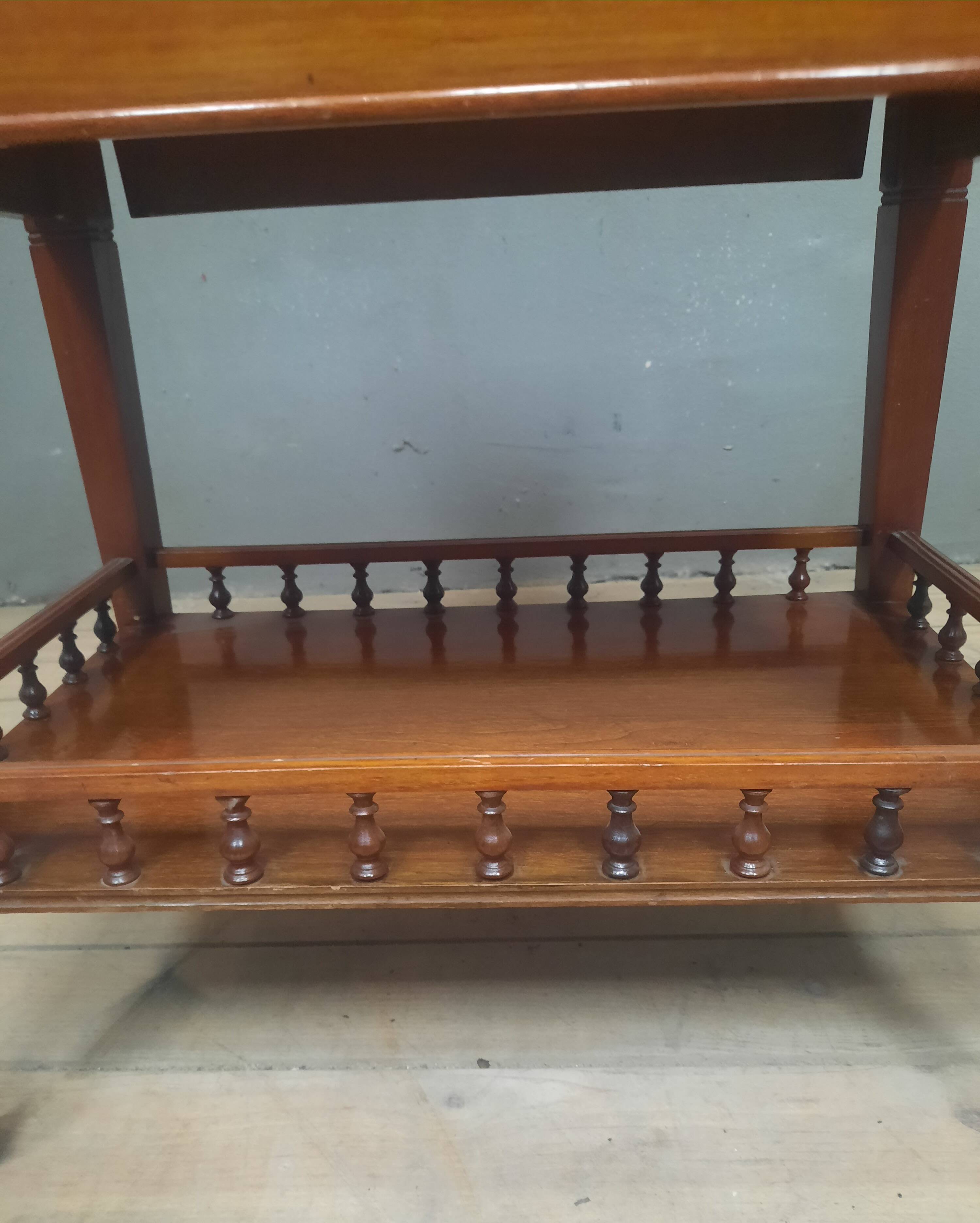 Four-tier folding tea table