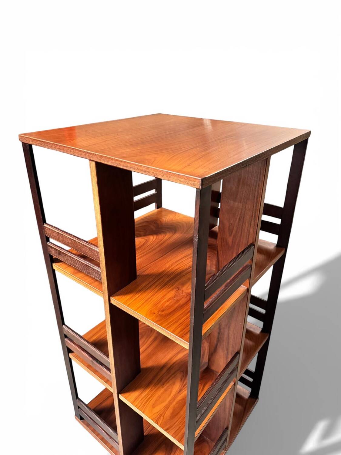 Scandinavian rotating bookshelf - 1970s