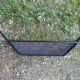 Fire screen fireplace screen black metal mesh 3 leaves vintage