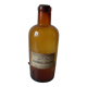 Old pharmacy jar jar apothecary amber glass + original label Calcium