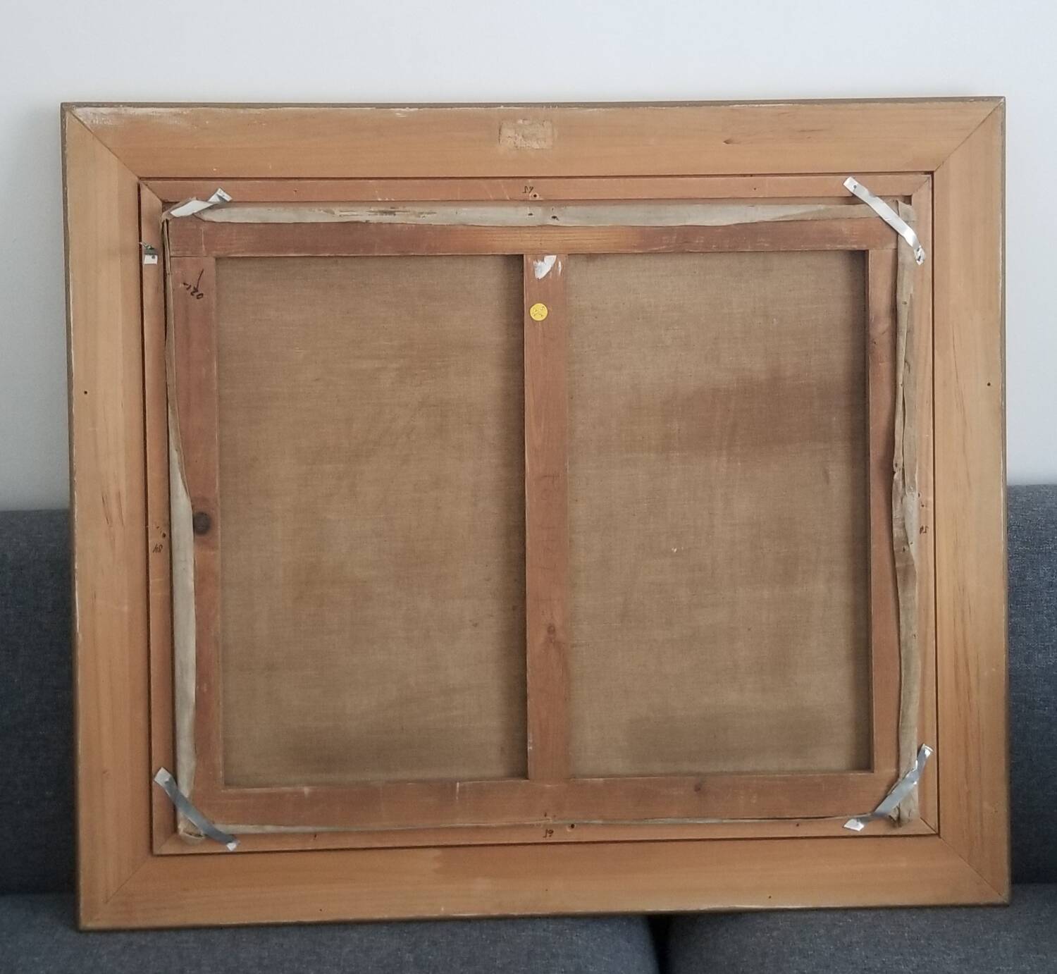 Modern school of the 20th century - oil on canvas - 54.5 x 65.5 cm