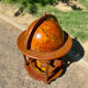 1960s globe on wheels world map bar