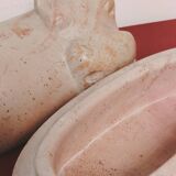 Soapstone hippopotamus box
