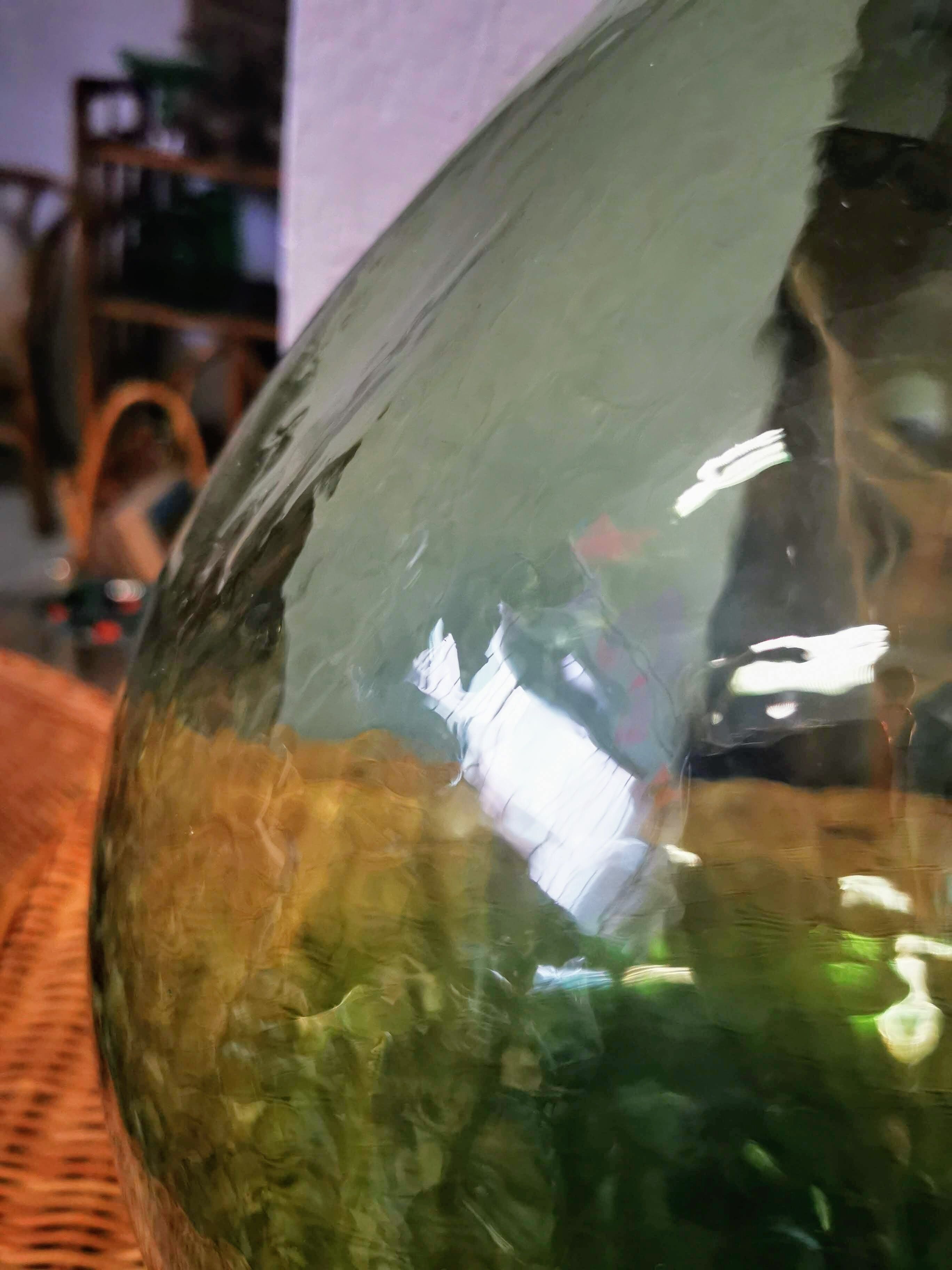 Demijohn green 15 liters