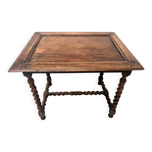 Table bureau en noyer - xix
