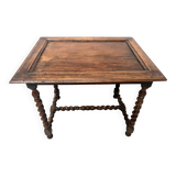19th-century solid walnut desk.