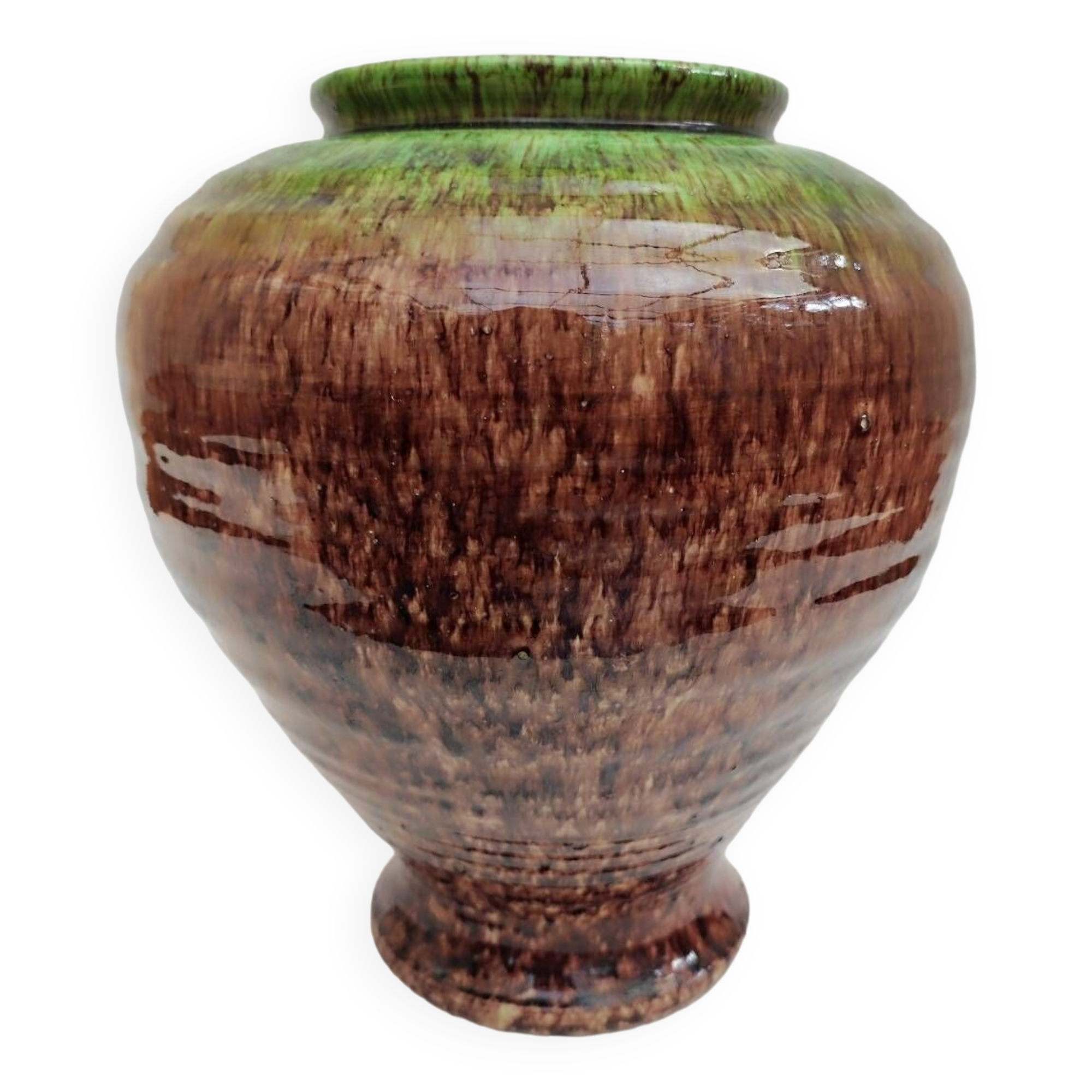 Vase en céramique signé Accolay