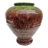 Ceramic vase signed Accolay