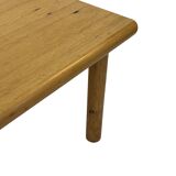 Vintage coffee table in pine 70s minimalist design