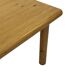 Vintage coffee table in pine 70s minimalist design