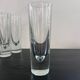 Set of 6 Habitat glasses, 1980