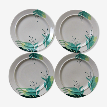 4 dessert plates