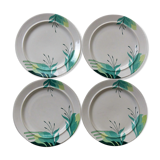Set de 4 assiettes à dessert