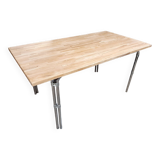 Table vintage en hêtre massif