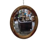 Miroir ovale vintage