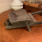 Children's wooden wheelbarrow