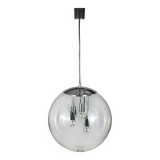 Lampe suspendue XL Spoutnik Big Ball Doria Leuchten, Allemagne Spaceage des années 1970