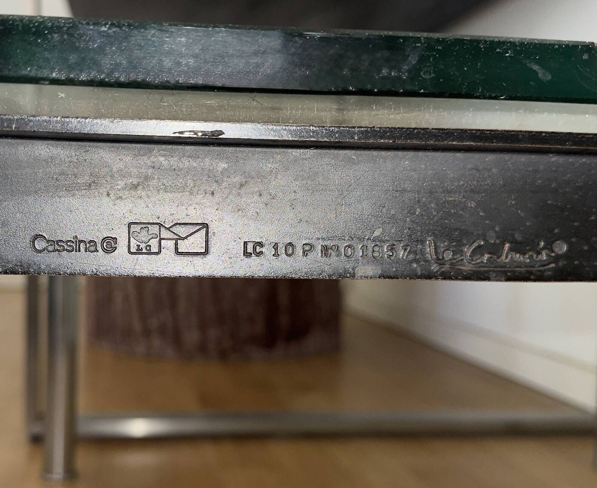 Cassina LC10-P Coffee Table by Le Corbusier