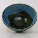 Large Danish studio ceramic bowl, 1960s