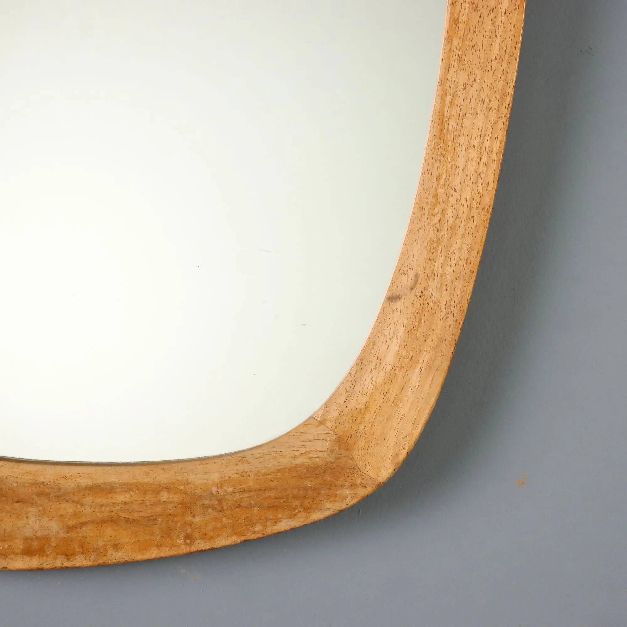 Vintage mirror Vittsjömöbel design Östen Kristiansson Sweden 1960s