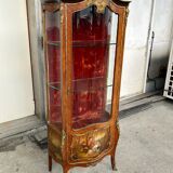 Domed showcase Louis XV style Napoleon III era - Martin varnish - 19th