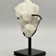 Decorative duo — Maligano jasper sphere & quartz clusters on bases