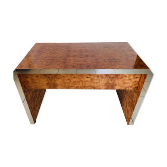 Belle console d'époque 70 attribuée à jc mahey ou w. rizzo