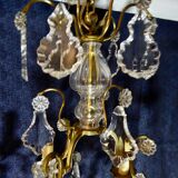 Cage chandelier with tassels