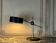Desk Lamp By Anders Pehrson For Ateljé Lyktan Circa 1960, Leather, Chrome And Metal