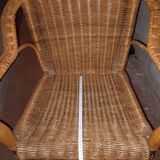 Rattan armchair