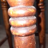 High oak stool