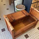 Banc coffre en bois