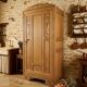 Art Deco oak bonnetière