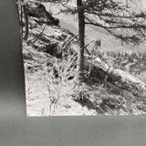 Bernard Darot silver gelatin photograph of a 20th-century mountain landscape