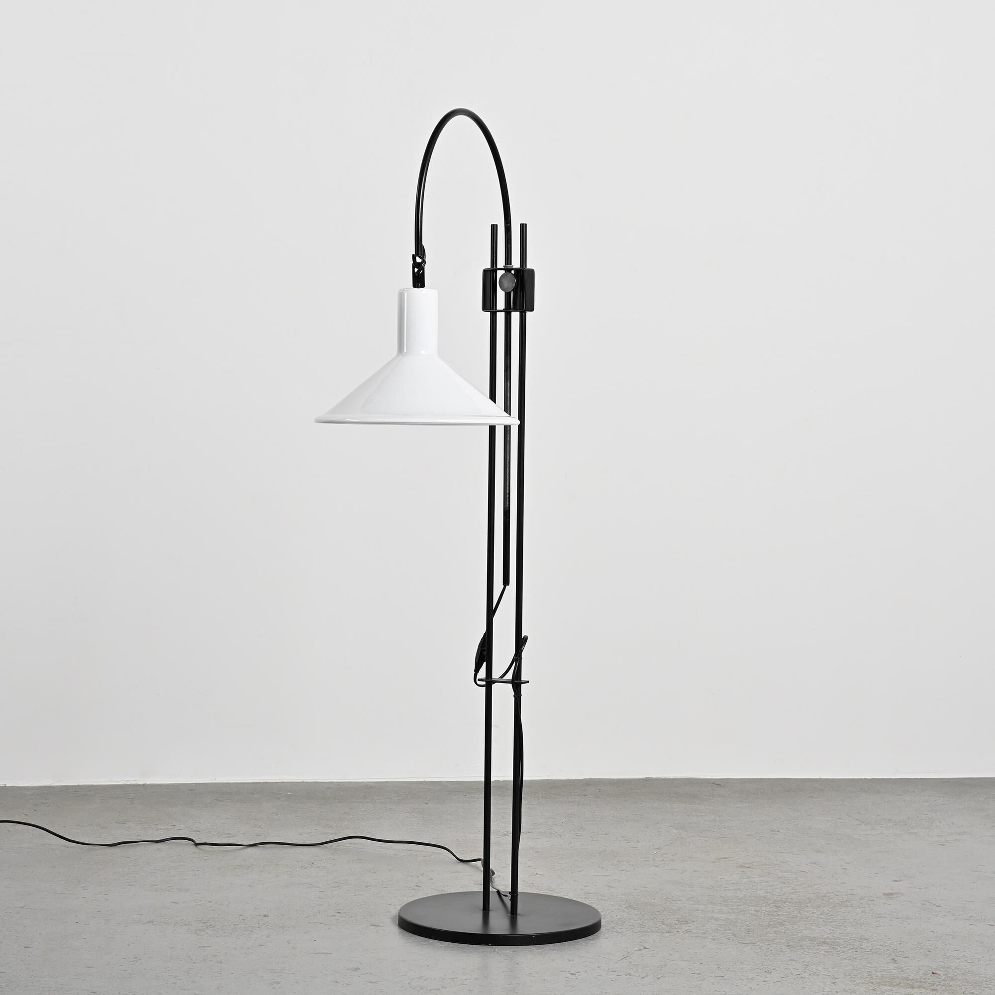Floor lamp by Michaël Bang, Holmegaard, Denmark, circa 1970