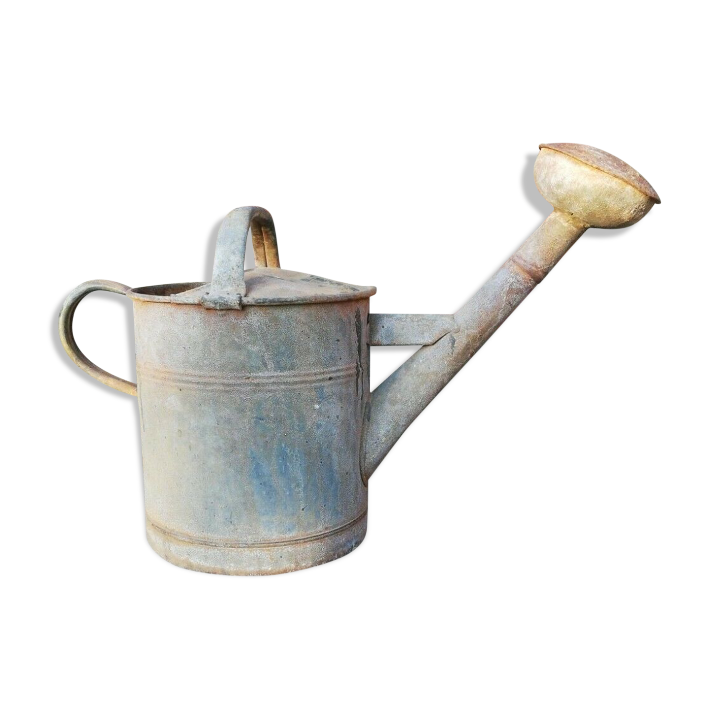 Vintage metal watering cane early 20th century