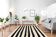 Modern moroccan carpet white