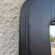 large fireplace mirror Trumeau 20th century oak patina