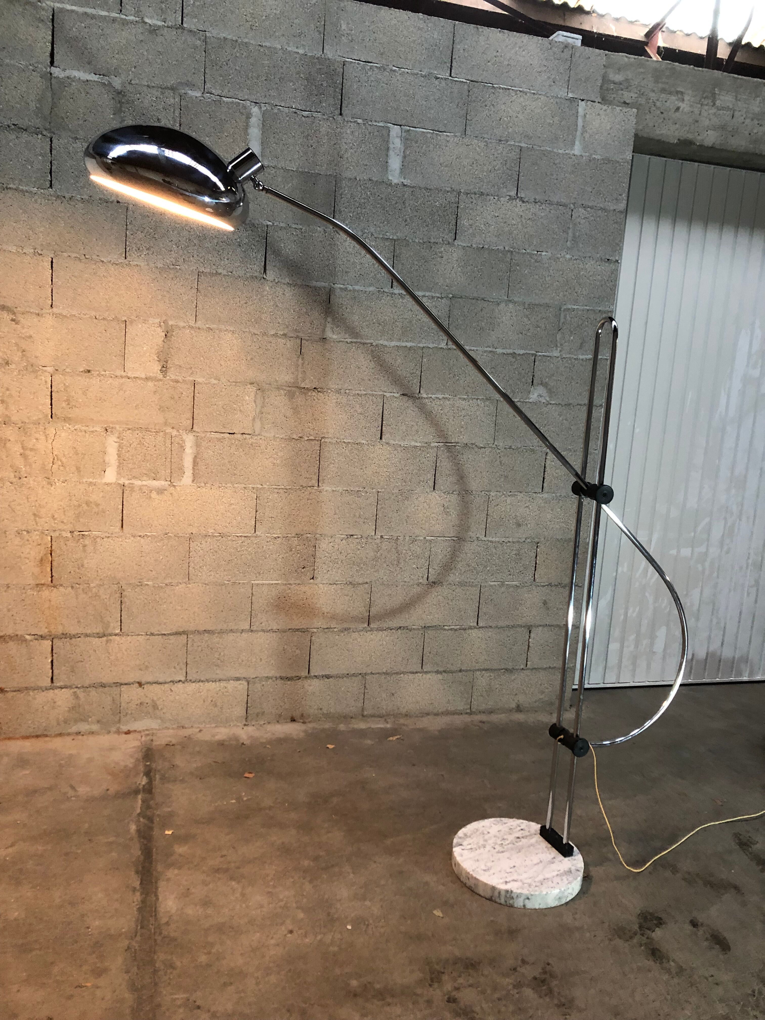 Modular floor lamp italian design 1970