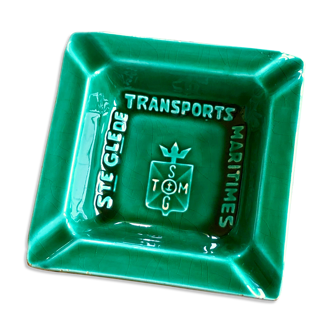 Proceram advertising ashtray - Societe Generale Transport Maritime