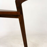 Round czech glass top coffee table from Jitona 1960s