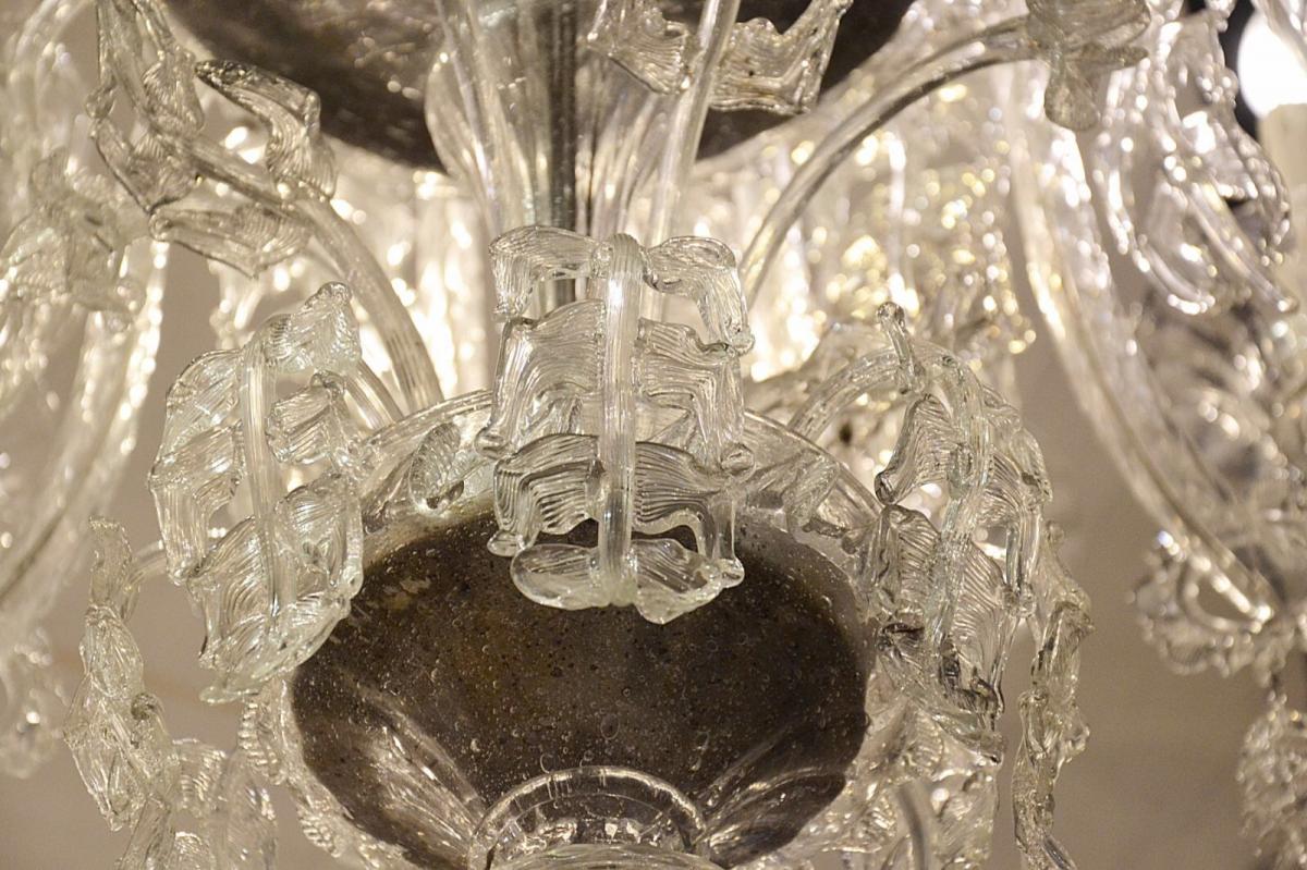 Important Pauly, Venice Murano glass chandelier