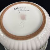 Moustiers earthenware flowerpot