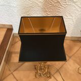 Table lamp in gilded bronze